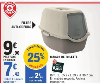 Maison de toilette "Tous Mes Amis"