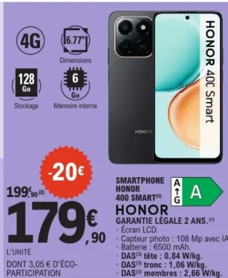 Smartphone Honor 400 Smart