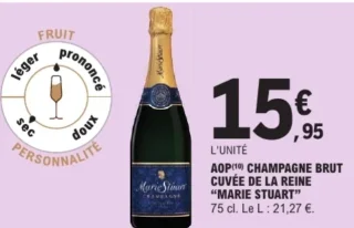 AOP Champagne Brut Cuvée de la Reine «Marie Stuart»