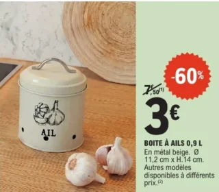 Boite à ails 0,9 L