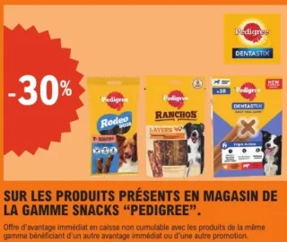 Snacks pour chien Pedigree