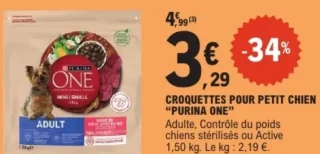 Croquettes pour petit chien Purina One