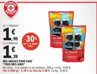 Mix snacks pour chat Tous Mes Amis