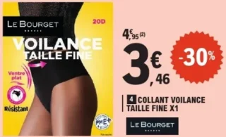 Collant Voilance Taille Fine x1 Le Bourget
