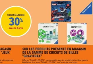 Gamme de circuits de billes Gravitrax