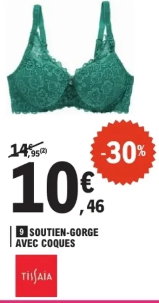 Soutien-gorge avec coques Tissaia