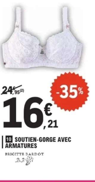 Soutien-gorge avec armatures Brigitte Bardot