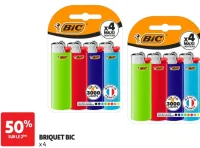 Briquet BIC x4
