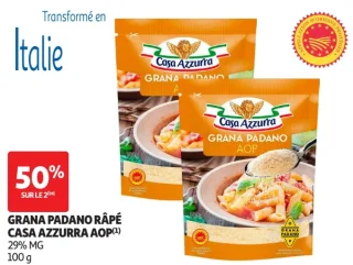 Grana Padano Râpé Casa Azzurra AOP