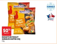 NUGGETS DE POULET SURGELÉS MAÎTRE COQ