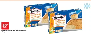 BRANDADE DE MORUE SURGELÉE TIPIAK