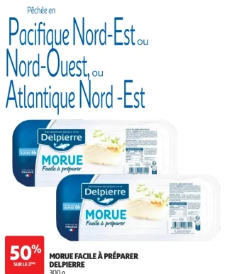 Morue facile à préparer Delpierre