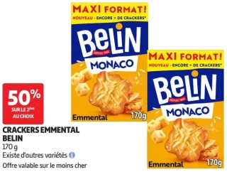 Crackers Emmental Belin