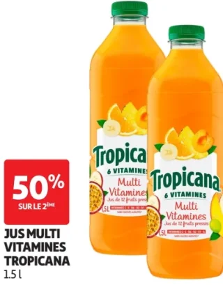 Jus multi vitamines Tropicana 1.5 l