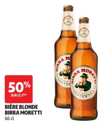 Bière Blonde Birra Moretti