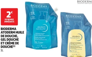 BIODERMA ATODERM HUILE DE DOUCHE, GEL DOUCHE ET CRÈME DE DOUCHE