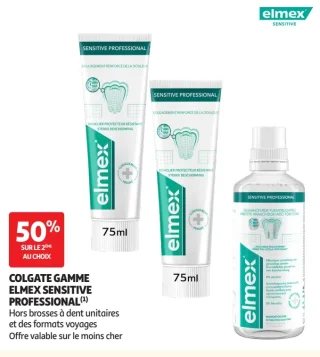 COLGATE GAMME ELMEX SENSITIVE PROFESSIONAL