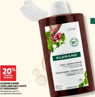 Klorane Gamme Capillaire Anti-Chute et Croissance