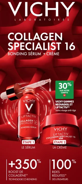VICHY GAMMES NEOVADIOL ET LIFTACTIV Soins visage anti-âge