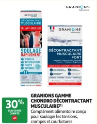 GRANIONS GAMME CHONDRO DÉCONTRACTANT MUSCULAIRE