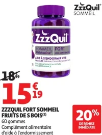 ZZZQUIL FORT SOMMEIL FRUITS DE S BOIS