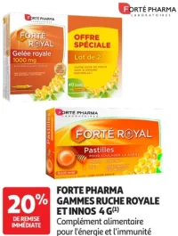 FORTE PHARMA GAMMES RUCHE ROYALE ET INNOS 4 G