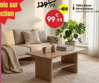 Table basse Collection Leon