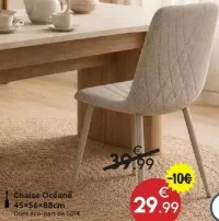 Chaise Océane Collection Leon