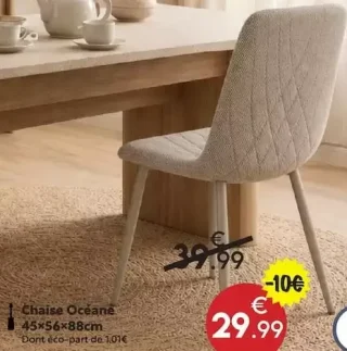 Chaise Océane Collection Leon