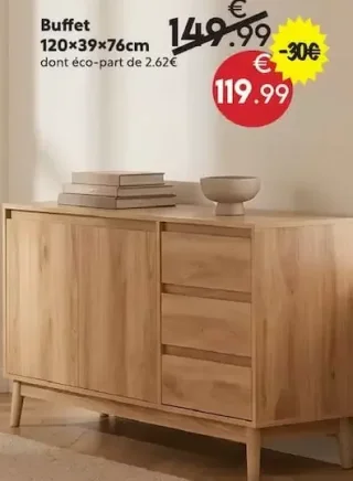 Buffet Abana 120x39x76cm