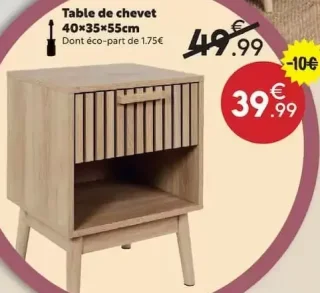 Table de chevet Collection Klaus