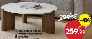 Table basse Nanda