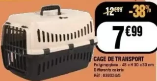 Cage de transport