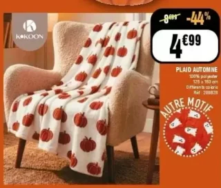 Plaid automne Kokoon