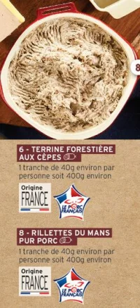 Rillettes du Mans pur porc