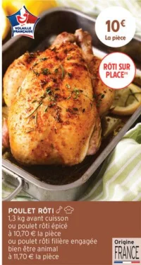 Poulet rôti