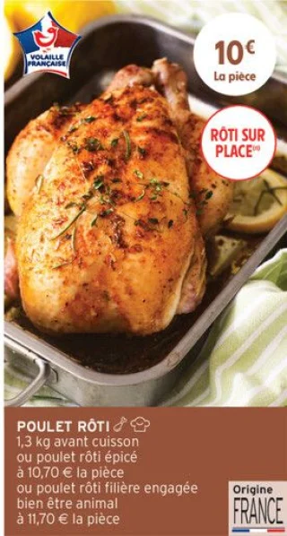 Poulet rôti