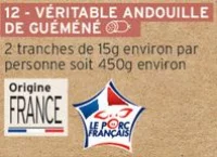 VÉRITABLE ANDOUILLE DE GUÉMÉNÉ