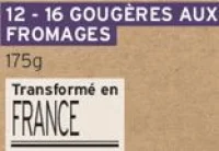 16 Gougères aux Fromages