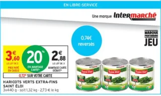 HARICOTS VERTS EXTRA-FINS SAINT ÉLOI