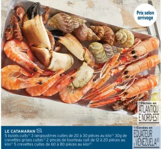 Plateau de fruits de mer Le Catamaran