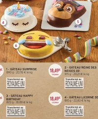 Gâteau Licorne 3D