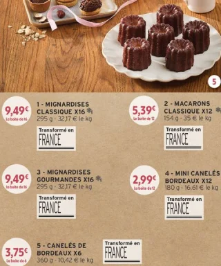Canelés de Bordeaux X6
