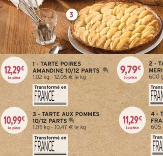 Tarte aux pommes