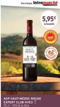 AOP Haut-Médoc Rouge Expert Club HVE3