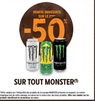 Boisson énergisante Monster
