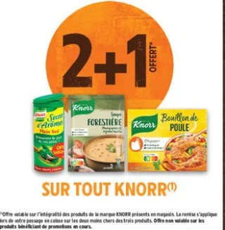 Bouillons et soupes Knorr