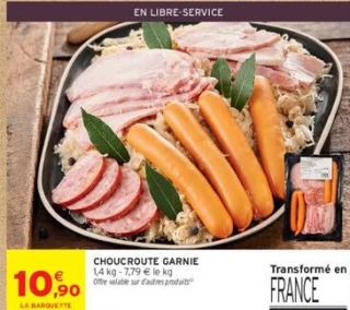 Choucroute garnie
