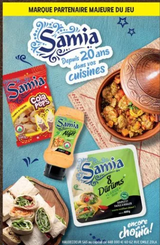 Produits de la marque Samia
