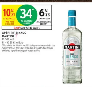 APÉRITIF BIANCO MARTINI